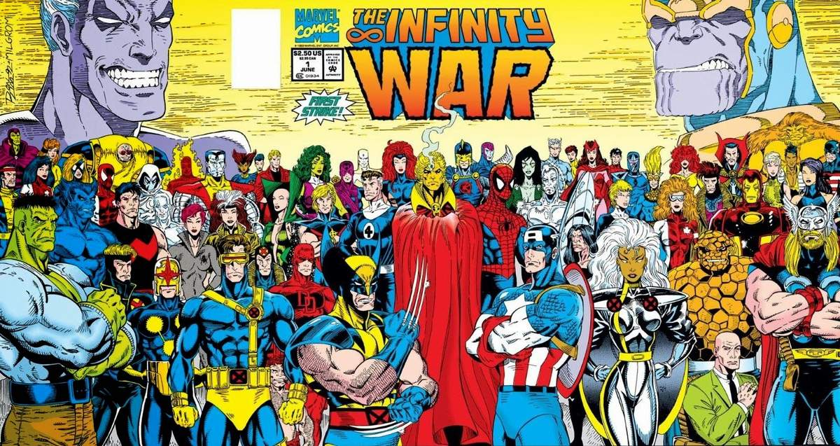 Infinity War Marvel Comics Avengers Jim Starlin Ron Lim