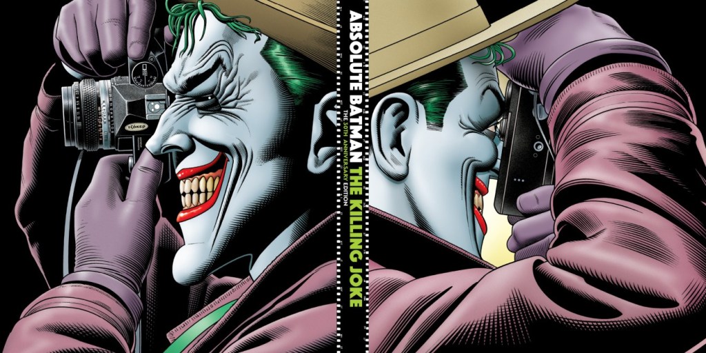 Absolute Batman: The Killing Joke 30th Anniversary Edition, DC Comics, Alan Moore, Brian Bolland, Killing Joke, Batman, Joker, Gift Guide, 2018, Biff Bam Pop