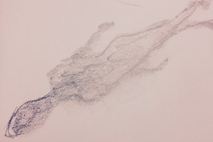 A Love So Bright, Pencil, paper, sketch, art, JP Fallavollita, 2019, shadow, figure, woman