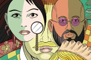 Clue: Candlestick #1, Dash Shaw, IDW Publishing, comic book, mystery, first issue