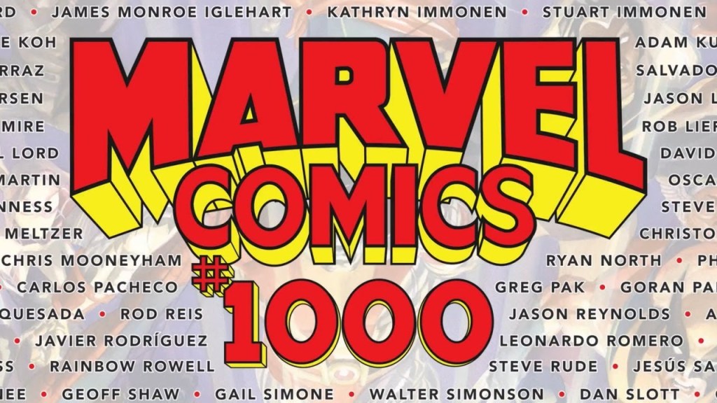 Marvel Comics #1000, Marvel Comics, 80th Anniversary, comic books, superheroes